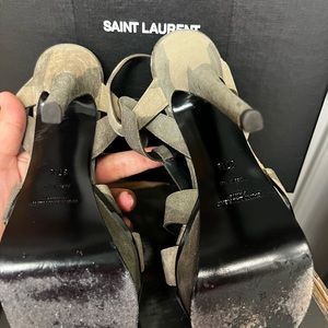 AMAZING army camo YSL heel